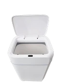 Sensörlü Otomatik Plastik Çöp Kovası 18 Litre-Beyaz Yerli Üretim thumbnail 5