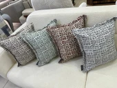 NİVEMESHOME ELYAF DOLGULU KIRLENT 45X45 LİSA 02 YEŞİL - 7