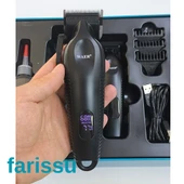 WAER 2'si 1 Arada Profesyonel Saç Kesme ve Sakal Düzeltme Makinesi Seti - 4