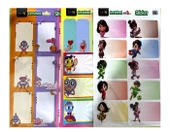 Simli Okul Etiketi A4 - 3 adet - 1