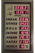 Dijital Vakit Matik İmsakiye Ev Tipi Ezan Okuyan Saat - 2
