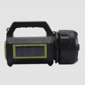 BUFFER®  Şarjlı LED El Feneri 10W Taşınabilir Acil Durum Lambası USB Şarjlı & Yan COB Işıklı - 5