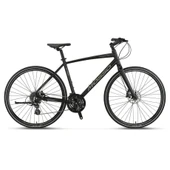 MOSSO LEGARDA-PRO-X24-MDM ERKEK ŞEHİR BİSİKLETİ 510H HD 28 JANT 24 VİTES SİYAH ANTRASİT - 1