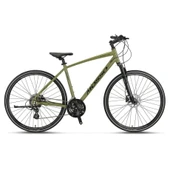 MOSSO LEGARDA-PRO-X21-MSM ERKEK ŞEHİR BİSİKLETİ 560H HD 28 JANT 21 VİTES YEŞİL SİYAH - 1