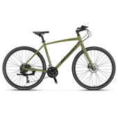MOSSO LEGARDA-PRO-X18-MDM ERKEK ŞEHİR BİSİKLETİ 510H HD 28 JANT 18 VİTES YEŞİL SİYAH - 1