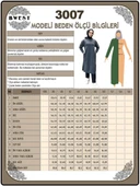 Atlas Kapşonlu Uzun Sade Basic Sweatshirt - 03007-1.020 - Mürdüm thumbnail 12