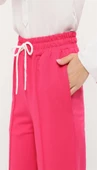 Oslo Belden Bağlamalı Lastikli Pantolon - (38-46) - 71126 - Fuşya thumbnail 2