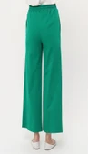 Oslo Belden Bağlamalı Lastikli Pantolon - (38-46) - 71126 - Koyu Yeşil thumbnail 4