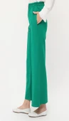 Oslo Belden Bağlamalı Lastikli Pantolon - (38-46) - 71126 - Koyu Yeşil thumbnail 3