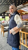 Ahenk Kapitone Cepli Kolsuz Yelek - (38-46) - 71152 - Lacivert - 3