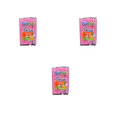 Burpak Frozen Kalın Kokteyl Buzlu İçecek Pipet - Düz - Pembe - 22 Cm. - 8 mm. -100 Adetlik 3 Paket - 1