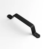 Mat Siyah Renk Metal El Tutamagı (4 Adet) Çekme Kolu Kapı Tutma Kulbu 17 cm Kulp Kapı Tutamağı Kulbu thumbnail 6