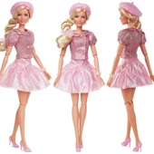 The Movie Pink Beret - Pink Puffy Elbise JBJ53 2025 thumbnail 2