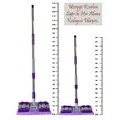 Dmr Mandallı Sihirli Mop Takımı + Freshmaker 50'li Mop Uyumlu Yer Temizlik Havlusu - Set thumbnail 5