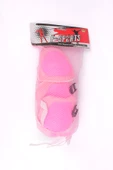F-sports Dizlik Dirseklik Koruyucu Seti Pembe FR38811 - 5
