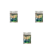 Dolphin Ahşap Yassı Tutamaklı Saplı Çöp Şiş - Boy : 9 Cm. - 50 Adetlik 3 Paket thumbnail 1