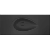 Real Stone Avocado Etajerli 90x50 Antrasit Granit Banyo Lavabosu - 1