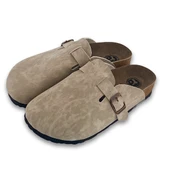 BİRKENSTOCK UNİSEX BOSTON TERLİK BEJ thumbnail 1