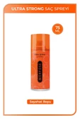 Morfose Saç Spreyi Turuncu Ultra Strong 75 Ml Seyahat Boy 3 Adet - 2