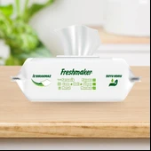 Freshmaker Karbonat ve Beyaz Sirke Katkılı Yüzey Temizlik Islak Havlusu - 100'lü 5 Paket thumbnail 3