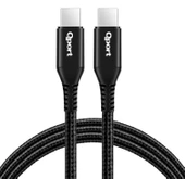 QPORT Q-TYPE-C1 1.5M TYPE-C 100W SUPER HIZLI PD SARJ VE DATA KABLOSU - 2