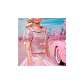 The Movie Pink Beret - Pink Puffy Elbise JBJ53 2025 thumbnail 5