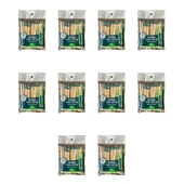 Dolphin Ahşap Yassı Tutamaklı Saplı Çöp Şiş - Boy : 9 Cm. - 50 Adetlik 10 Paket thumbnail 4