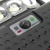 2 Adet Solar Işık Sensörlü Güneş Enerjili Sokak ve Bahçe Lambası Uzaktan Kumandalı LED Aydınlatma - 1