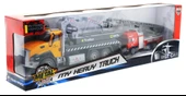 Die Cast Çek Bırak Vinçli Kurtarıcı ve Merdivenli İtfaiye Aracı - 6