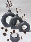 DONUT 3LÜ VAZO SET RANDOM thumbnail 2