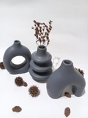 3 LÜ BOHEM VAZO SET RANDOM - 3