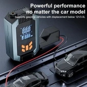 Dijital Kablosuz Usb Type-C 4*1800Mah Göstergeli Oto Lastik Şişirme Hava Pompası - 3