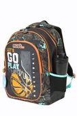 MUST 584972 Basketbol Çift Cepli İlkokul Sırt Çantası-Siyah - 1