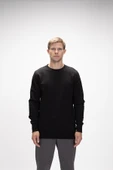 Bad  Bear Corner Crewneck Erkek Sweatshirt Siyah thumbnail 1