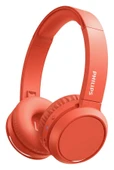 Philips TAH4205RD Kablosuz Kulak Üstü Kulaklık (Mikrofonlu) Kırmızı - 1