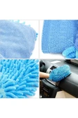 Mikrofiber Araç Yıkama Eldiveni Çizmez Oto Motorsiklet Bakım Süngeri Araba Temizleme Bezi Mop Havlu thumbnail 4