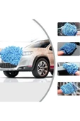 Mikrofiber Araç Yıkama Eldiveni Çizmez Oto Motorsiklet Bakım Süngeri Araba Temizleme Bezi Mop Havlu thumbnail 2