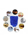 Mikrofiber Araç Yıkama Eldiveni Çizmez Oto Motorsiklet Bakım Süngeri Araba Temizleme Bezi Mop Havlu thumbnail 5