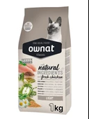 Ownat Light Yetişkin Tavuklu Açık 1 Kg Kedi Maması - 1