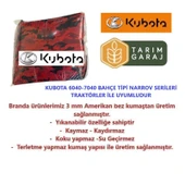 Kubota 6040-7040 Bahçe Narrov Traktör Kaporta Branda ve Koltuk Kılıfı Seti - 3