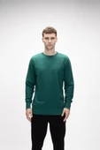 Bad  Bear Corner Crewneck/Forest Erkek Sweatshirt Koyu Yeşil thumbnail 1