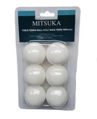 Mitsuka Masa Tenis Top 6`Lı Kart 40Mm - (Tt0103-1) Abs Materyal - 1