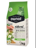 Ownat Hairball Açık Tavuklu 1 Kg Kedi Maması - 1