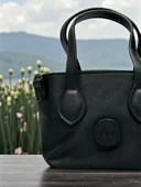 Levidor Saten Kumaş El Ve Kol Çantası Omuz Çantası VS.BLKT.0587 thumbnail 4