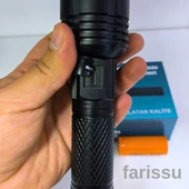 Small Sun SM-6501 Yüksek Güçlü, Şarj Edilebilir ve Odaklanabilir El Feneri - 800 Metre Menzil thumbnail 5