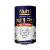 Nutri Canin Tahılsız Yaban Domuzu Etli Yetişkin Köpek Konserve Maması (400 g) - 1