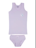 Katamino Kız Çocuk Geniş Askılı Atlet & Slip Takım thumbnail 4