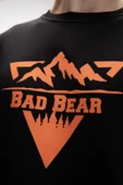 Bad Bear Mountaın Crewneck Erkek Sweatshirt Siyah thumbnail 2
