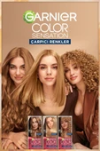 Garnier Çarpıcı Renkler HL2 Koyu Sarı Koyu Saçlar için Renk Açıcı Krem Saç Boyası thumbnail 4