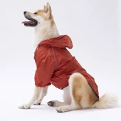 Pawstar Pluvia İçi Polar Orta-Büyük Irk Köpek Yağmurluğu Turuncu - 1